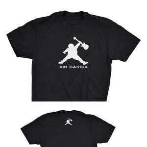 Air Garcia Jerry T-shirt Grateful Dead inspired Terrapin Station Tee Black